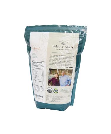 Relative Foods Organic Oat Flour 3 lbs - Gluten Free & Additive-Free - Buy Online on GoSupps.com
