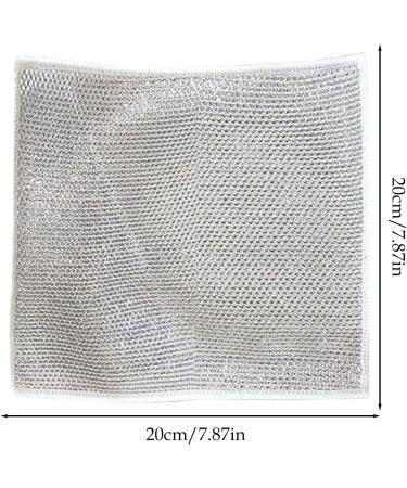 Shakven Wire Dishwashing - Cleaning s Double Layer Wipes Dish Cloths | Cleaning Towels Dishwashing s Wet and Dry Dish Cloth Dishwashing Towel - Buy Online on GoSupps.com