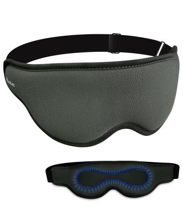 Rilextec Sleep Masks for Women Men Eye Mask for Sleeping of 3D Contoured Blindfold Sleep Eye Mask for Sleeping with Adjustable Strap Sleeping Eye Masks for Nap/Travel Gifts for Women Men