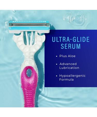 Schick Hydro Silk Disposable Razors for Women - Ultimate Pubic Skin Protection Sensitive Skin Bikini Shaver - 3ct - Buy Online on GoSupps.com