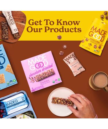 Made Good Cheddar Star Puffed Crackers | Gluten Free & USDA Organic | 6 Bags (4.26 oz Each) | Contains One Full Serving of Vegetables | Nut & Allergen Free Snacks - Buy Online on GoSupps.com