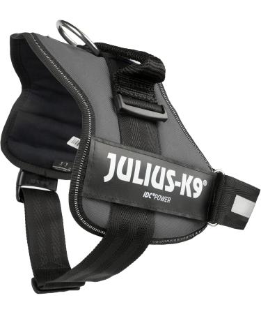 K9 Powerharness L/1 Anthracite - Durable Dog Harness for All Sizes | International Shipping Available - Buy Online on GoSupps.com