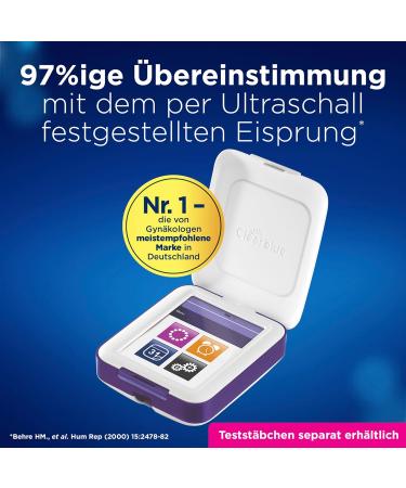 Clearblue Fertility Monitor Refill Pack 33 Tests (30 Ovulation & 3 Pregnancy Tests) | Accurate Cycle Tracking for Women Ship Internationally - Buy Online on GoSupps.com
