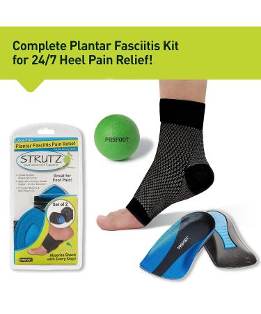 PROFOOT Plantar Fasciitis Pain Relief Kit - Men's Size 8-13 (4 Piece Set) - Buy Online on GoSupps.com