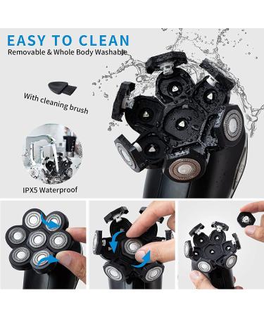 Bald Head Shavers for Men: Freedom Grooming Flex Series Head Shaver Kit | Electric Razor & Trimmer - Buy Online on GoSupps.com