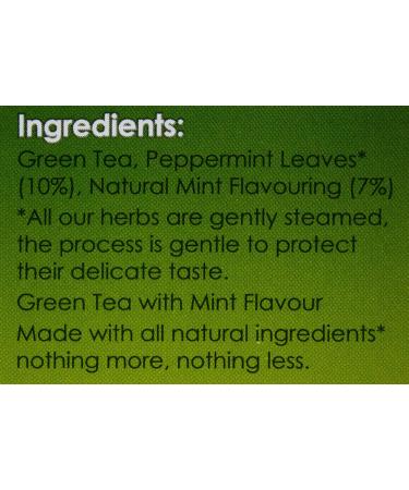 Twinings Mint Green Tea - 20 Tea Bags, 20 Count - Refreshing Mint Flavor - Buy Online on GoSupps.com