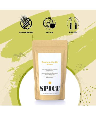Buy SPICE Bourbon Vanilla Pods (10 Pieces 12-13cm) | Fresh Madagascar Aromatic Pods for Baking & Cooking - Buy Online on GoSupps.com