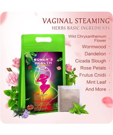 Organic Yoni Herbs for Cleansing (20 Bags) - 100% Herbal Blend for Women's V Steaming - Buy Online on GoSupps.com