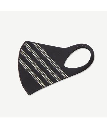 LOOKA Protective Fashion Crystal Mask - Washable Reusable & Comfortable | AG 4Line AB (Medium) - Shop Internationally - Buy Online on GoSupps.com