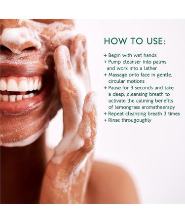 Florapy Beauty Calming Cream Cleanser | Dandelion Lemongrass Aromatherapy | Gentle Makeup Remover | Clean Beauty Skincare - Buy Online on GoSupps.com