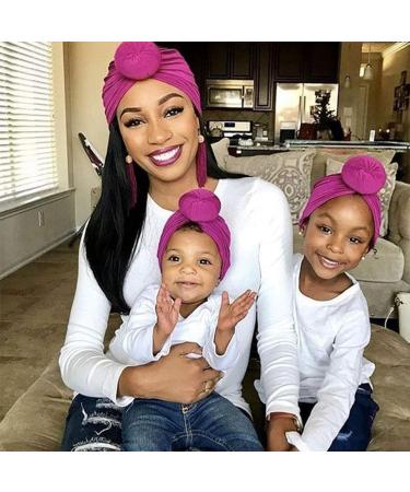 12-Piece Stretch Jersey Turban Headwrap Set for Women - Solid Color African Headwear - Wine Red, Beige, Purple, Black, and more - Buy Online on GoSupps.com