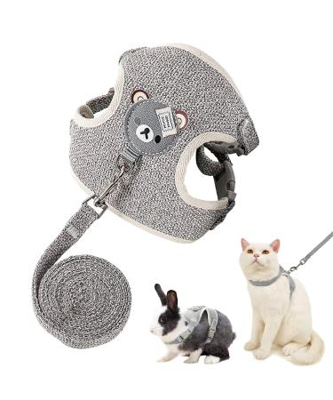 Adjustable rabbit dishes rabbits leash for dwarf rabbits soft rabbits dishes for rabbits cats small dogs and other little pets