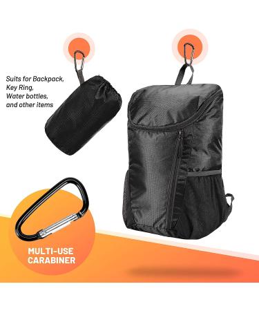 Waterproof Lightweight Hiking Backpack 20L Black - Portable & Packable for Travel, Camping & Outdoor Activities - Buy Online on GoSupps.com