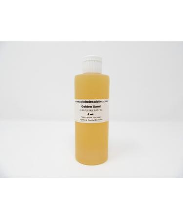 Premium OJ Wholesale Unisex Body Oil Fragrance (Golden Sand 4 oz.) Golden Sand 4 Fl Oz (Pack of 1)