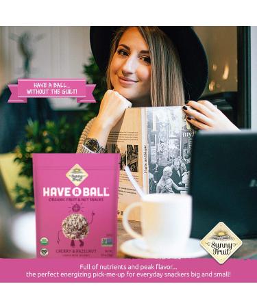 Sunny Fruit Have A Ball Organic Cherry & Hazelnut Snacks - 4.44 oz (126 g) - Buy Online on GoSupps.com
