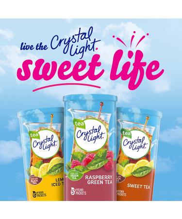 Crystal Light Sugar-Free Raspberry Green Tea Drink Mix - 60 Packets - Buy Online on GoSupps.com