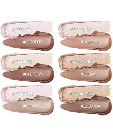 ANGLICOLOR 2 Pcs Contour Stick Bronzer Stick Highlight Stick Highlighting Stick Long Lasting Makeup Face Brightens & Shades Wand Lightweight Highlight Bronzer Makeup for Face Cheek (#06#10) 0610 - Buy Online on GoSupps.com