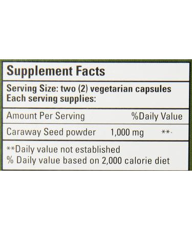 Bio Nutrition Caraway Seed Vegi-Caps - 60 Count for Digestive Health - Buy Online on GoSupps.com