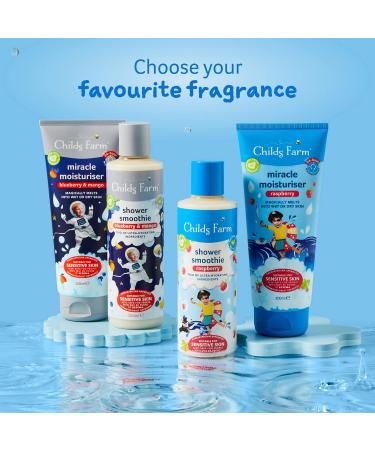 Childs Farm Shower Smoothie Raspberry Body Wash 250ml | Ultra Hydrating | 12-Hour Moisturisation - Buy Online on GoSupps.com