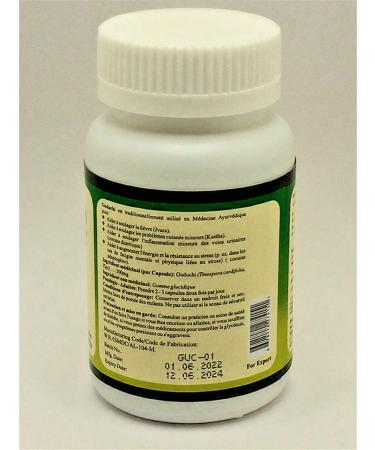 Ayur365 Guduchi Capsule for Stress Relief Energy Boost & Help Relieve Fever 60 ct. - Buy Online on GoSupps.com