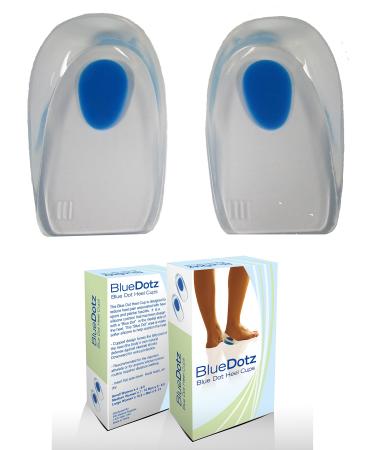 Heel Pain/Heel Spur Blue Dot Heel Cup (Large Men's 9-13 / Women's 10.5+)