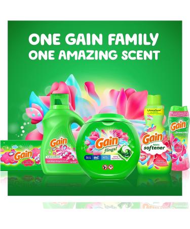 Gain Flings Laundry Detergent Pacs 112 Count - Spring Daydream Scent, HE Compatible - Buy Online on GoSupps.com
