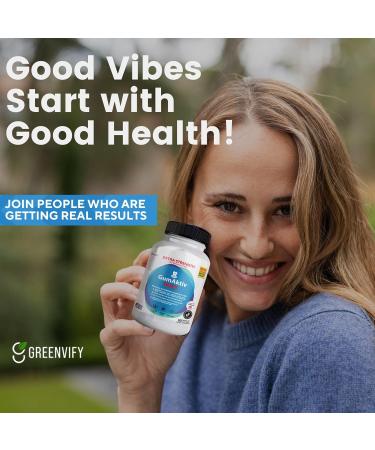 GumAktiv Max Probiotic Supplement 40 Billion CFU 60 Capsules Advanced Formula for Digestive Health (5) - Buy Online on GoSupps.com