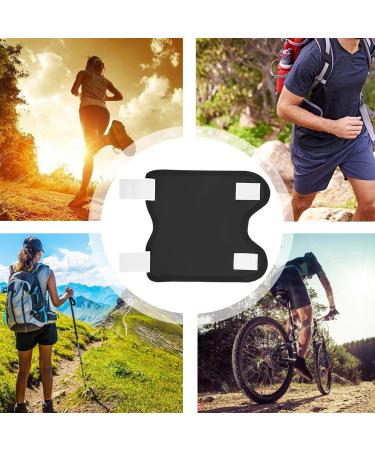 predolo Bandage l' de ricin pour genouill re manchon de soutien du genou r utilisable doux lavable anti-fuite Noir - Buy Online on GoSupps.com