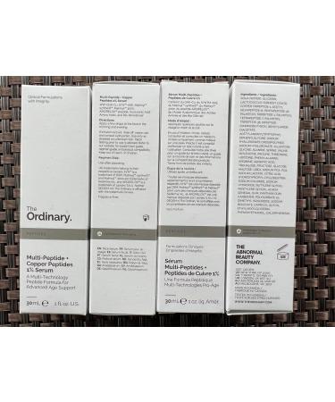 The Ordinary Multi-Peptide + Copper Peptides 1% Serum (30ml/1oz) - Buy Online on GoSupps.com
