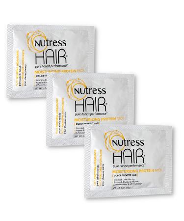 Nutress Hair One-Step Protein Treatment for Colored Hair 1 oz (Pack of 3)