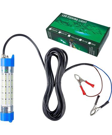 Pinboer 120W Green Underwater Fishing Light | 15000LM IP68 Submersible Night Boat Light | Freshwater & Saltwater Fish Finder Attractant | 17FT Cord - Buy Online on GoSupps.com