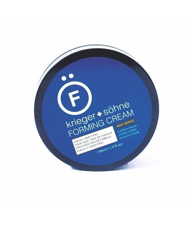 K+S Premium Forming Cream for Men - 4oz Jar | Salon Quality Hair Care | Natural Matte Finish & Medium Hold | Large Size - Buy Online on GoSupps.com