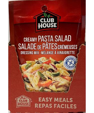 Club House Dry Sauce/Seasoning/Marinade Mix Creamy Pasta Salad 28g Case Pack 1 Count (Pack of 12) - Buy Online on GoSupps.com