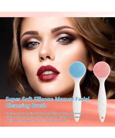 Face Wash Brush - Manual Silicone Skin Wash Brush Face Scrubber Manual for Massaging Makeup Skincare Removal Frifer - Buy Online on GoSupps.com