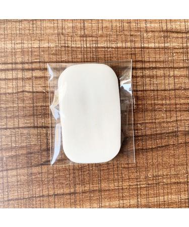 Pack of 100 White Soap Paper Sheets Portable Disposable Travel Soap Flakes for Outdoor & Personal Care - Buy Online on GoSupps.com