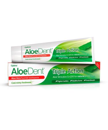 Aloe Dent Madal Bal Aloedent Triple Action Toothpaste with Fluoride 100 ml. 100 ml