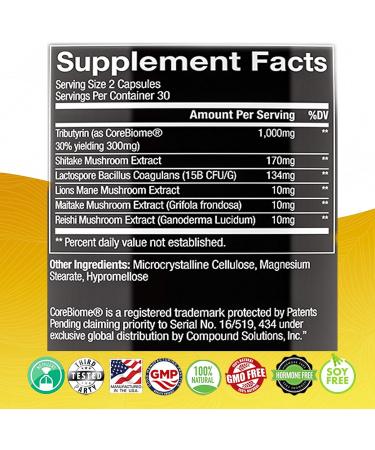 Dr. Emil Total Gut Health Complex - Prebiotic + Probiotic + Postbiotic 60 Capsules - Digestive Health for Men and Women - Buy Online on GoSupps.com