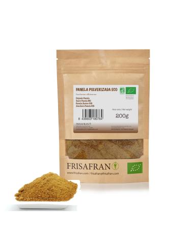 Frisafran |Panela sugar organic |200g |Panela |Panela sugar |Sugar panela |Panela sugar Colombia |Guatavita Panela full -fold sugar |Guatavita Panela