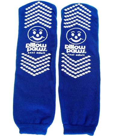 BARIATRIC ROYAL BLUE SLIPPER SOCKS Pack of 2