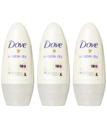 Dove Invisible Dry 48 Hs Anti-perspirant Roll-on Deodorant 50ml (Pack of 3) - Long-lasting Protection - Buy Online on GoSupps.com