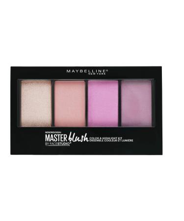 Maybelline New York Facestudio Master Blush Color & Highlight Kit  0.47 oz. master blush 1 Count (Pack of 1)