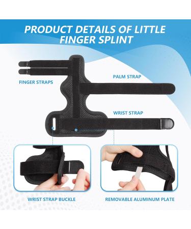 Joingood Adjustable Finger Rail for Boxer Fractures & Tendonal Inflammation - Small Pinky Support for Left & Right Hand - Buy Online on GoSupps.com