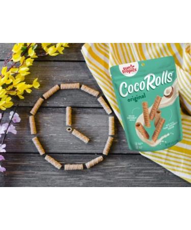 Sun Tropics CocoRolls Variety Pack - Gluten Free Dairy Free Snack (6 Count) - Buy Online on GoSupps.com