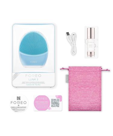 FOREO LUNA 3 Facial Cleansing Brush - Anti Aging Face Massager for Clean & Healthy Skin - Waterproof & Easy to Use - Buy Online on GoSupps.com