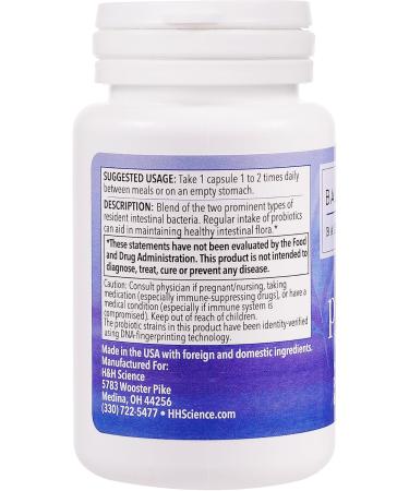 Enhanced Probiotic 8 Billion CFU | Daily Gut & Skin Support Supplement 3 Targeted Strains for Digestive Balance & Skin Health | 60 Vegetarian Capsules | Non-GMO* - Buy Online on GoSupps.com