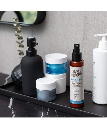 Argan Oil Smoothing Serum - Anti-Frizz, Repairs Damage, Controls Flyaways - Vegan & Cruelty-Free - 5 Fl oz - Buy Online on GoSupps.com