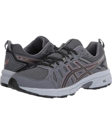 ASICS Gel-Venture 7 Women's Running Shoes 6.5 Graphite Grey/Rose Gold - Buy Online on GoSupps.com