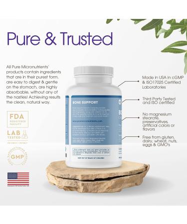 Complete Bone Health: Calcium Citrate & Hydroxyapatite 1000mg + Vitamin D3 K2 Magnesium Zinc | 180 Tablets - Buy Online on GoSupps.com