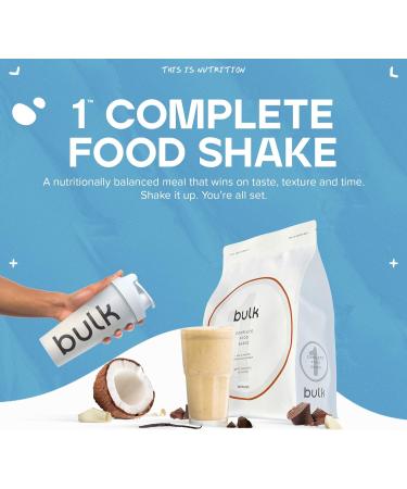 Bulk 1 Complete Food Shake Complete Meal 7 Meals Vegan White Chocolate Coconut 700 g White Chocolate Coconut 700 g - Buy Online on GoSupps.com