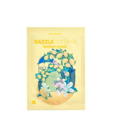 Face Republic Dazzle Me Time Lemon Mask